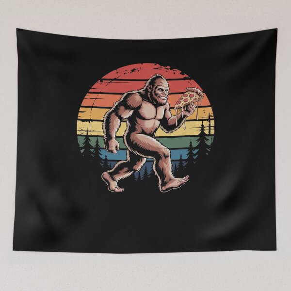 Item preview, Sasquatch Pizza Lover designed and sold by Elenasriveras.