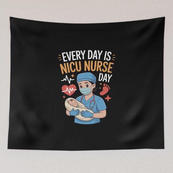 Item preview, NICU Nurse Week Neonatal Intensive Care Unit NICU Labor Day designed and sold by imsamaharem.