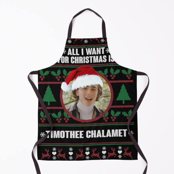 Item preview, All I Want for Christmas is Timothée Chalamet  designed and sold by HeidixHDesigns.