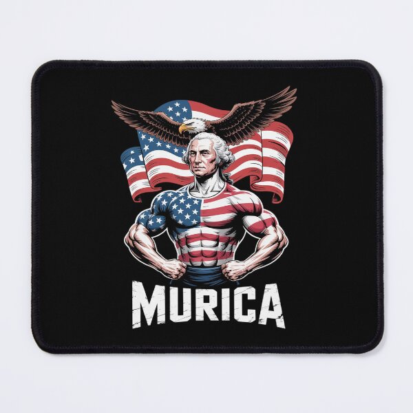 Artikelvorschau, Patriotischer und lustiger 4. Juli mit George Washington, USA entworfen und verkauft von RsFilsingerArt.