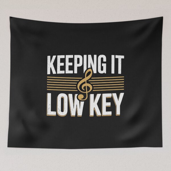 Item preview, Musician Humour   Bass Clef Low Key Music Joke designed and sold by GaryPacheco6.