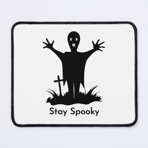Item preview, Stay Spooky Ghost and Graveyard Silhouette designed and sold by Jirada.