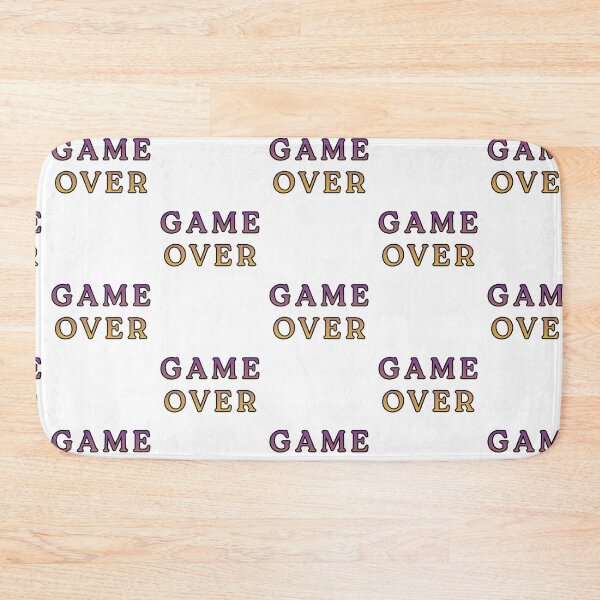 Item preview, Game Over Retro Arcade Gaming Typography designed and sold by HorizonStores.