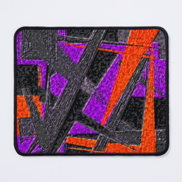 Item preview, fractured momentum dark turbulent colorful abstract geometric design designed and sold by SmashingDeals.