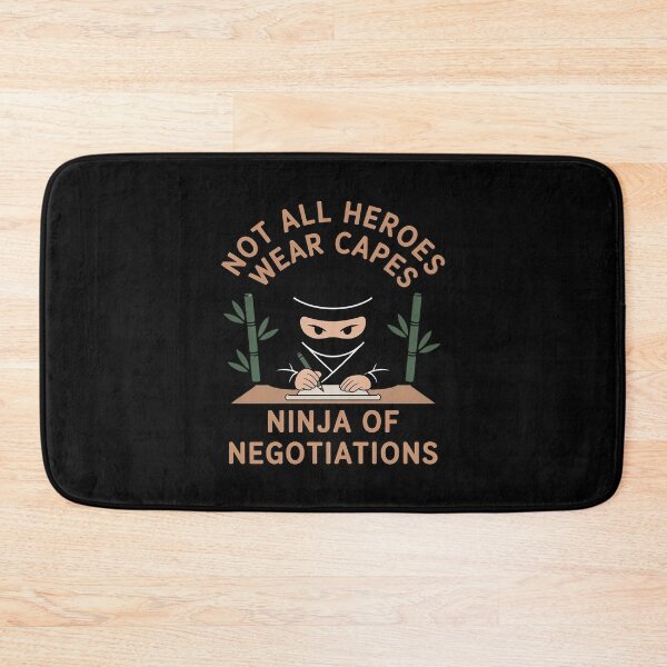 Item preview, Ninja of Negotiations Cartoon Graphic designed and sold by SnackPAC.