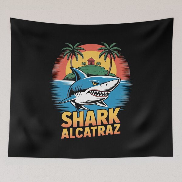 Item preview, Funny Meme Florida Everglades Shark Alligator Alcatraz  designed and sold by VerseFarm.