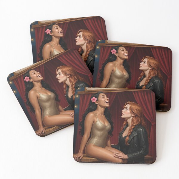 Item preview, Shanti x Rowan Fletcher at vintage kiss booth designed and sold by CathryneDelamort.