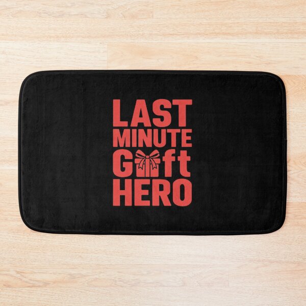 Item preview, Last Minute Gift Hero – Funny Christmas Tee designed and sold by EcoArtTees.