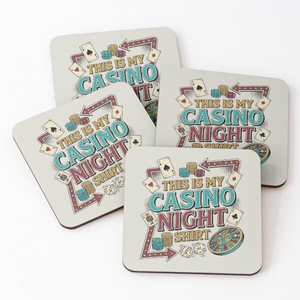 Item preview, This Is My Casino Night Retro Lucky Gambling Design designed and sold by FreshVibe Prints.