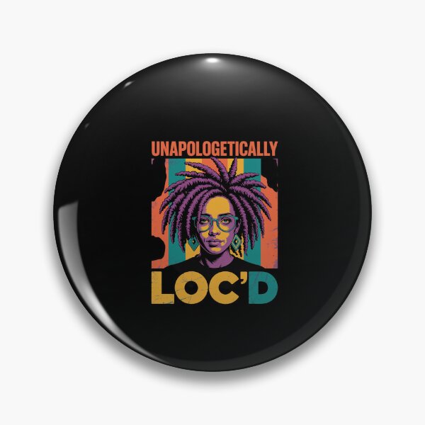 Item preview, Unapologetically Loc'd Black Queen Melanin Loc'd Hair designed and sold by visionnen.