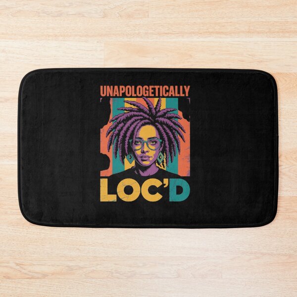 Item preview, Unapologetically Loc'd Black Queen Melanin Loc'd Hair designed and sold by visionnen.