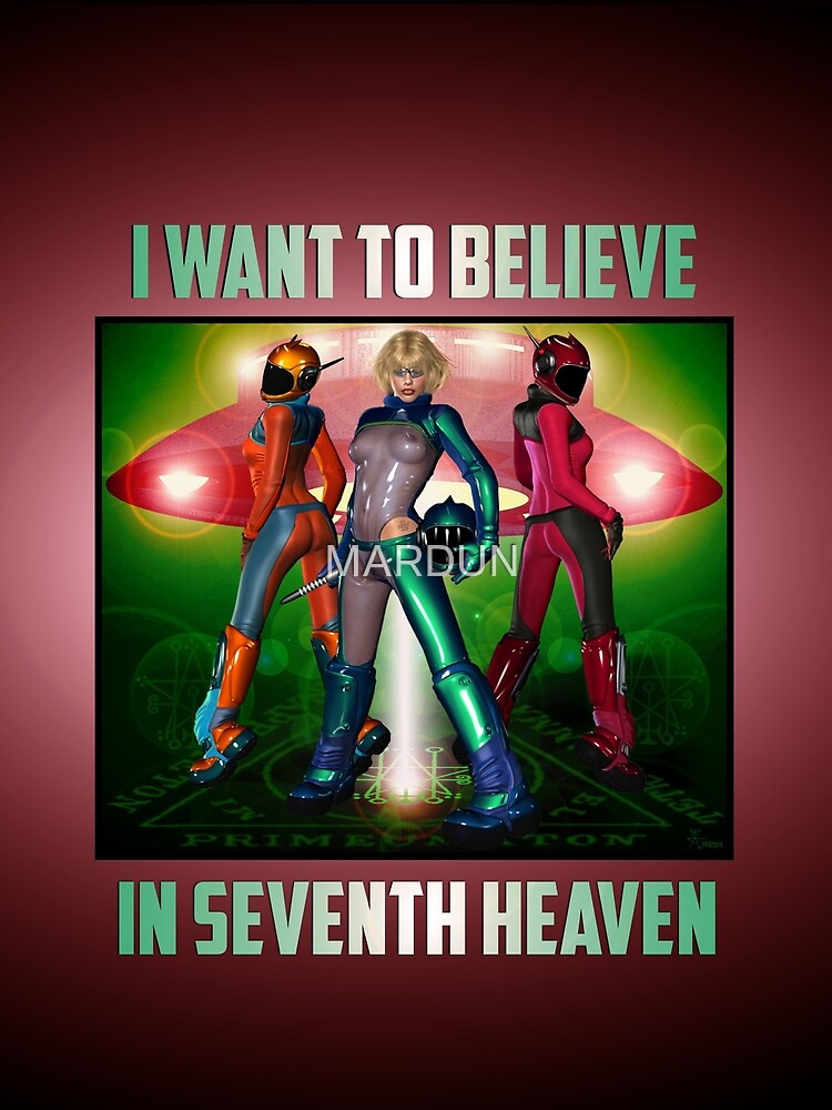 UFO Space Girls From Seventh Heaven Venus by MARDUN