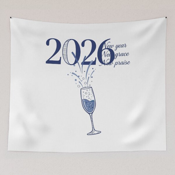 Item preview, New Year 2026 Celebration Cheers Champagne Toast designed and sold by LuminOrb.