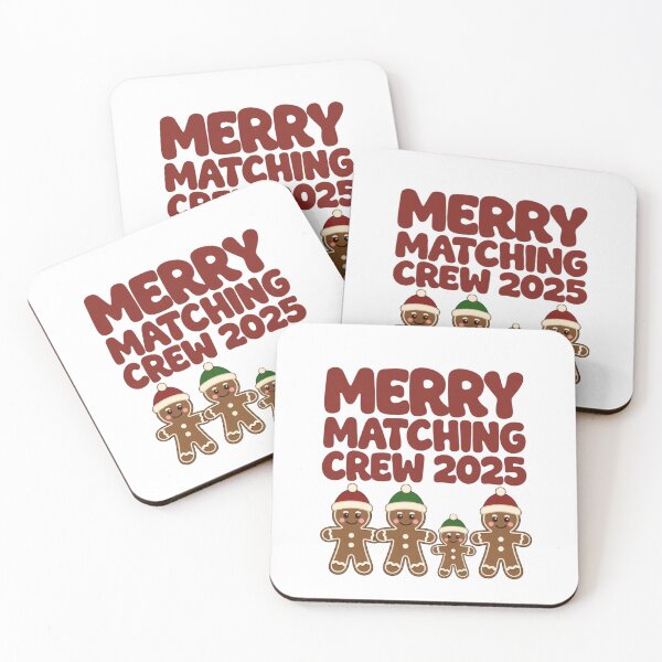 Item preview, Merry Matching Crew 2025 – Cute Family Christmas Pajamas Design designed and sold by EcoArtTees.