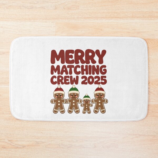 Item preview, Merry Matching Crew 2025 – Cute Family Christmas Pajamas Design designed and sold by EcoArtTees.