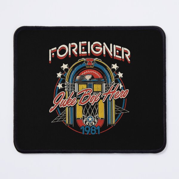 Item preview, Foreigner Juke Box Hero 1981 (Vintage Machine Badge) designed and sold by LillianaCole.
