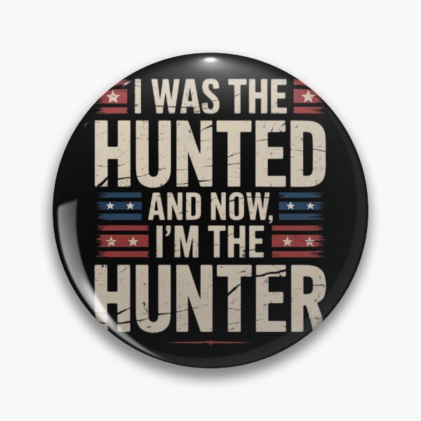 Item preview, Funny Minimalist I Was The Hunted Now I'm The Hunter  designed and sold by VerseFarm.