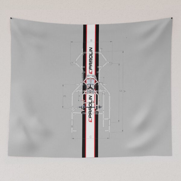 Item preview, Parolin Racing Go Karts designed and sold by KartPixel by Pipstar.