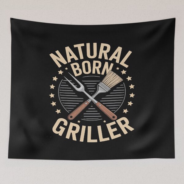 Item preview, Natural Born Griller Dad Father's Day designed and sold by GaryPacheco6.