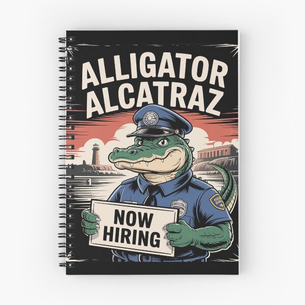 Item preview, Funny Prison Meme Guard Humor Sarcasm Alligator Alcatraz  designed and sold by VerseFarm.