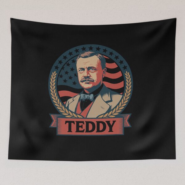 Item preview, Theodore Roosevelt. President Teddy. American Stars. designed and sold by TiredPack.