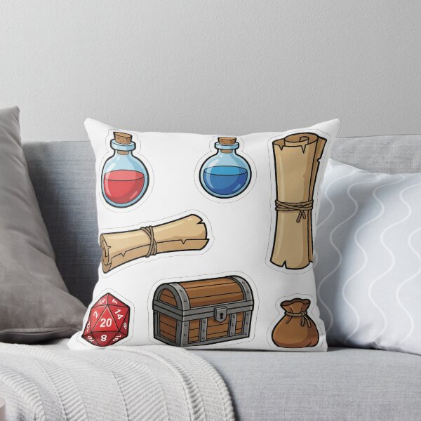 Item preview, Ultimate RPG Inventory Sticker Pack - Potions, Loot & Dice designed and sold by BKPrintDesing.