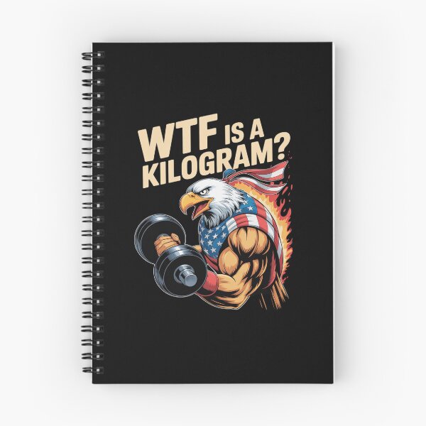 Item preview, Eagle USA WTF is A Kilogram 4th of July Gym Patriotic  designed and sold by RsFilsingerArt.