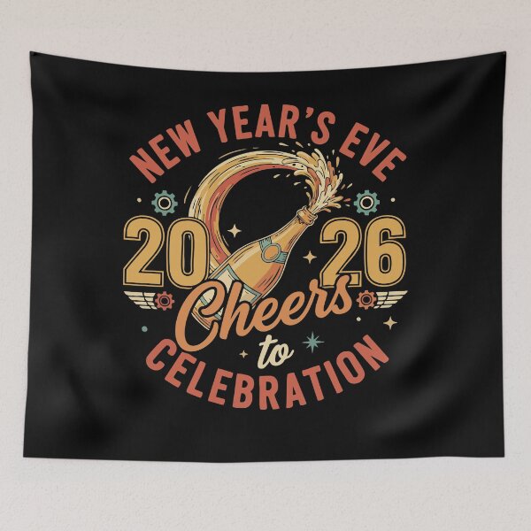 Item preview, New Year's Eve 2026 Cheers to Celebration designed and sold by LuminOrb.
