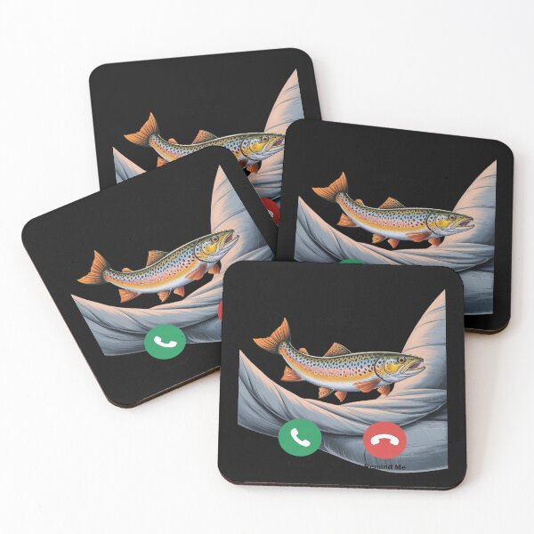 Item preview, Fih Calling Funny Fishing Phone Call Fish  designed and sold by RsFilsingerArt.