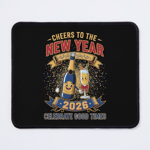 Item preview, Cheers To The New Year 2026 Celebrate Good Times designed and sold by LuminOrb.