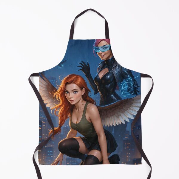 Item preview, Rowan x CathryneDelamort wings cyberbirds rooftop designed and sold by CathryneDelamort.