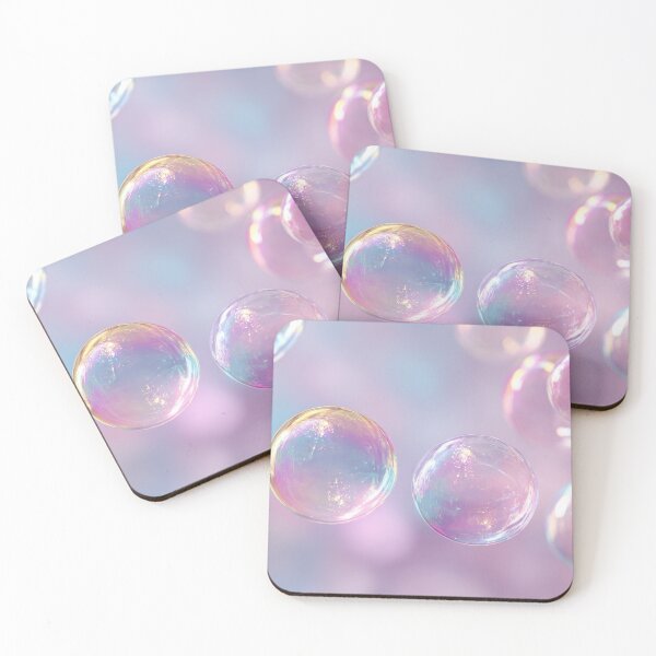 Item preview, Bubbles float in the air with colors designed and sold by anytka.