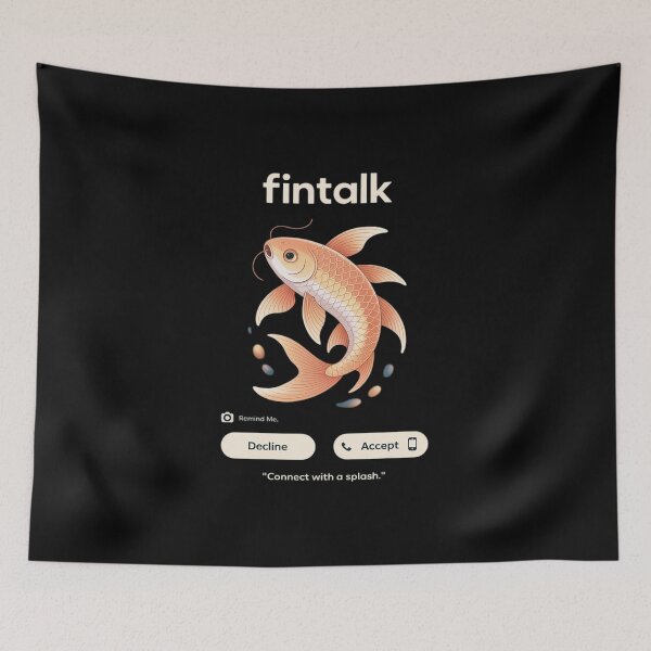 Item preview, Fih Calling Remind me  designed and sold by RsFilsingerArt.