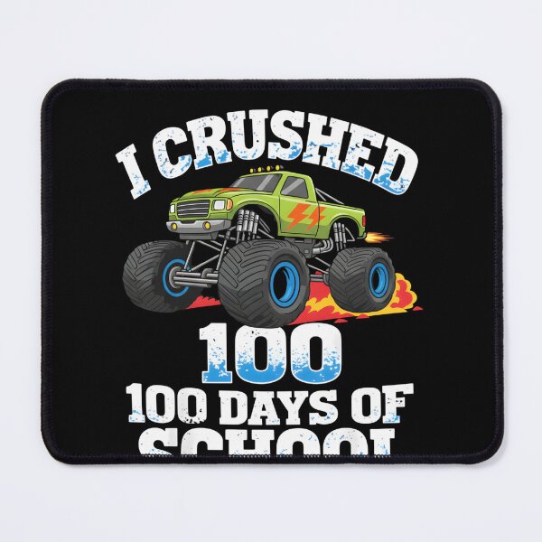 Item preview, I Crushed 100 Days of School Monster Truck 100th Day of School designed and sold by THREE LITTLE BEANS.