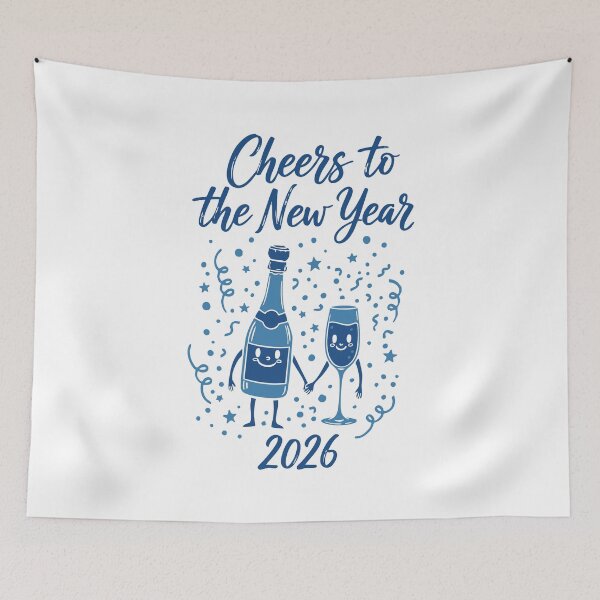 Item preview, Cheers To The New Year 2026 Celebration designed and sold by LuminOrb.