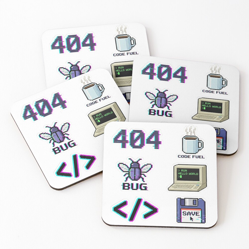 Item preview, Coasters (Set of 4) designed and sold by BKPrintDesing.