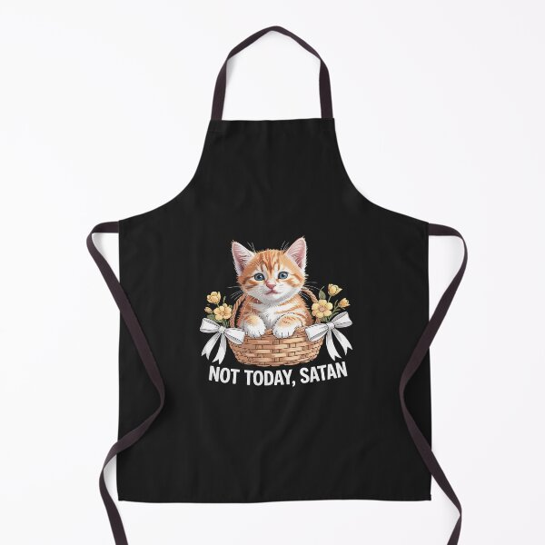 Item preview, Not Today Satan Kitten designed and sold by JessicaWalshdf.