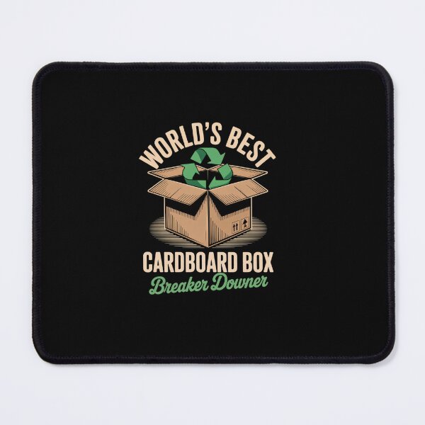 Item preview, World Best Cardboard Box Breaker Downer Funny Eco Hero designed and sold by namibambam.