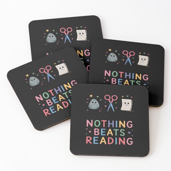 Item preview, Nothing Beats Reading Rock Paper Scissors Funny Books Lover designed and sold by JessicaWalshdf.