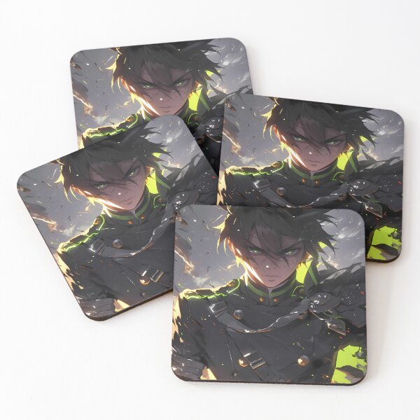 Item preview, Hyakuya Yuuichirou Seraph of the End Anime Flame Resolve designed and sold by thedarvills.