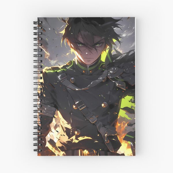 Item preview, Hyakuya Yuuichirou Seraph of the End Anime Flame Resolve designed and sold by thedarvills.