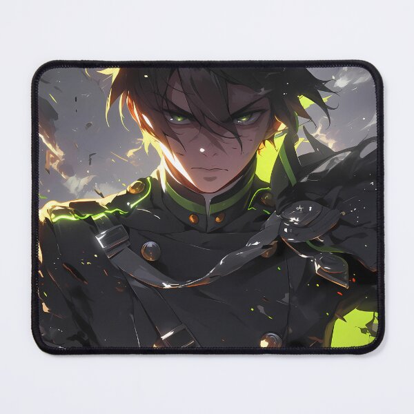 Item preview, Hyakuya Yuuichirou Seraph of the End Anime Flame Resolve designed and sold by thedarvills.