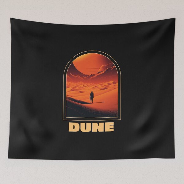 Item preview, DUNE Movie Art Desert designed and sold by JusTiceT-shirts.