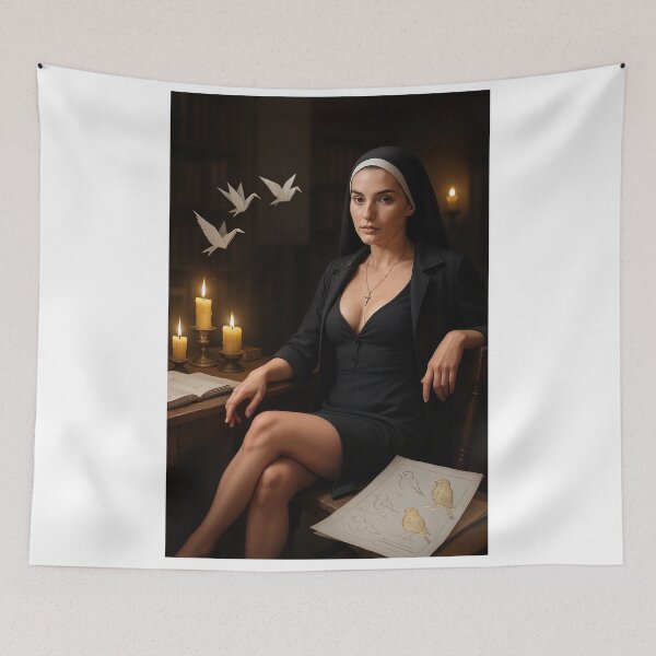 Item preview, Tutorial del pájaro monja en Candlelit Desk designed and sold by CathryneDelamort.