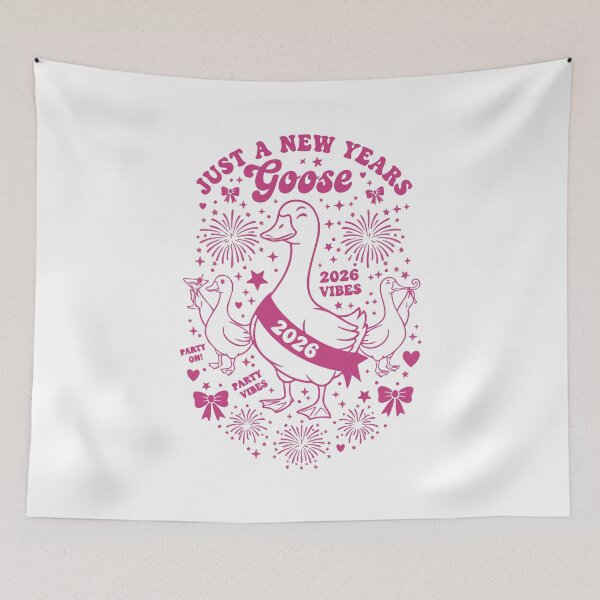 Item preview, Just A New Years Goose 2026 Vibes Party designed and sold by LuminOrb.