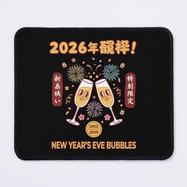 Item preview, 2026 New Year's Eve Bubbles Celebration designed and sold by LuminOrb.