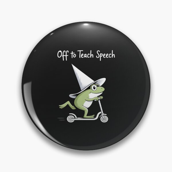 Item preview, Off to Teach Speech SLP Whimsical Frog Speech Therapist designed and sold by JessicaWalshdf.