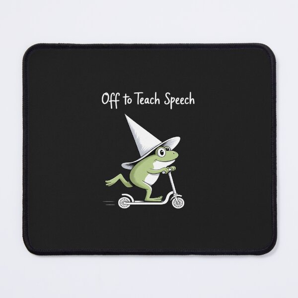 Item preview, Off to Teach Speech SLP Whimsical Frog Speech Therapist designed and sold by JessicaWalshdf.
