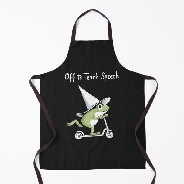 Item preview, Off to Teach Speech SLP Whimsical Frog Speech Therapist designed and sold by JessicaWalshdf.