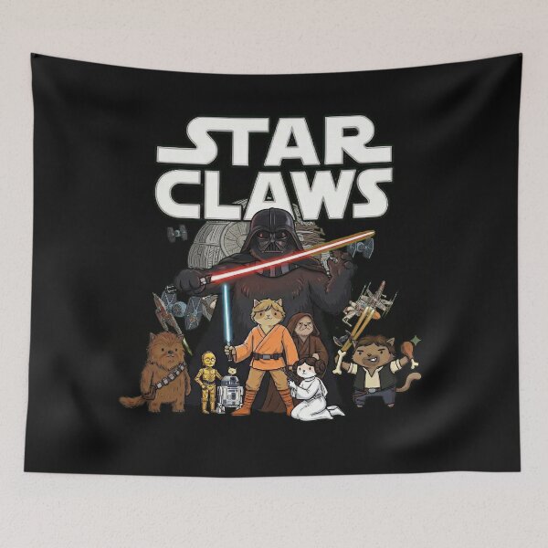 Item preview, Star Claws - Funny Galaxy Space Cat Parody - cat wars designed and sold by AdyKurniawan.